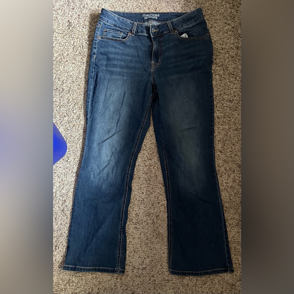 Maurice’s high rise curvy jeans plus size 14 short